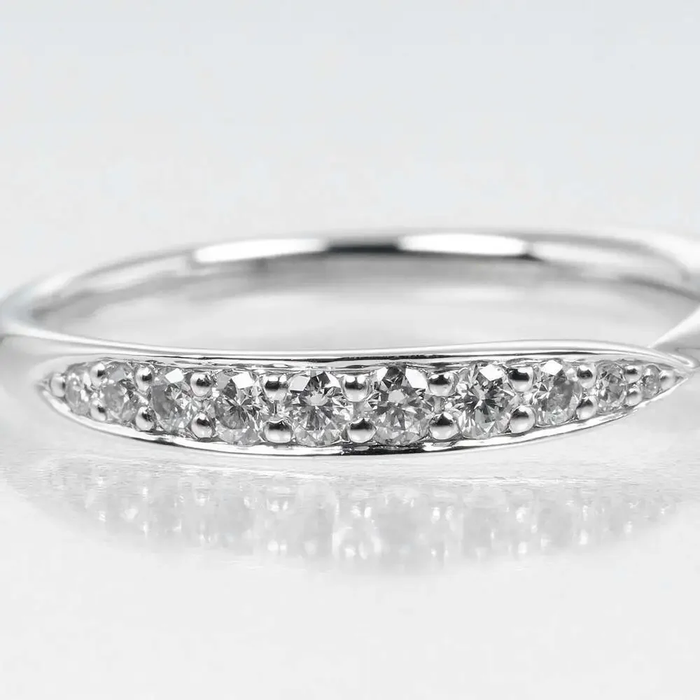 TIFFANY Silver Diamond Ring